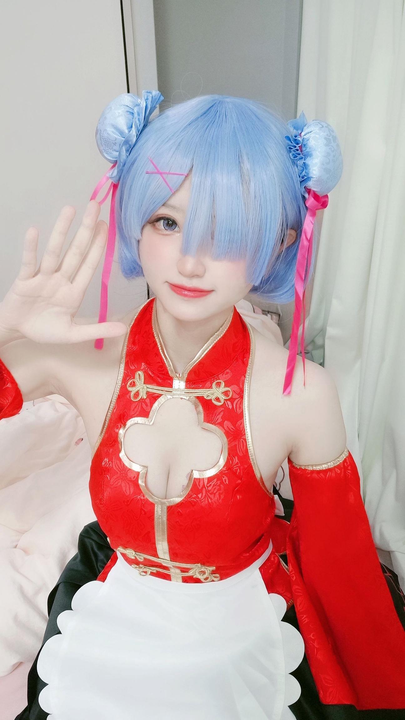 028-千阳快起床---蕾姆旗袍仆cos-13P-2462-MB-08-27
