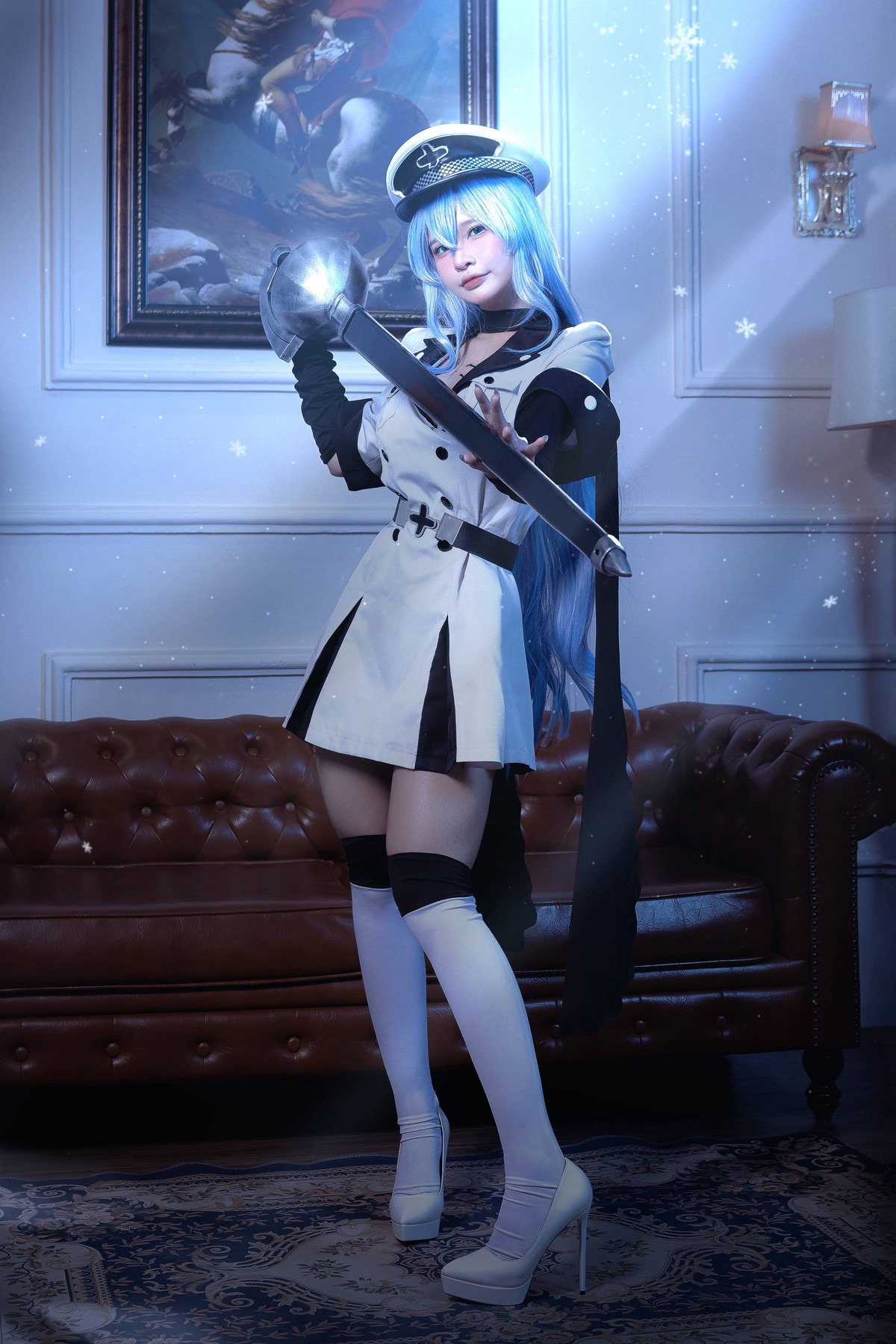 Cosplay-Azami福利-斩-赤红之瞳-艾斯德斯-04-05