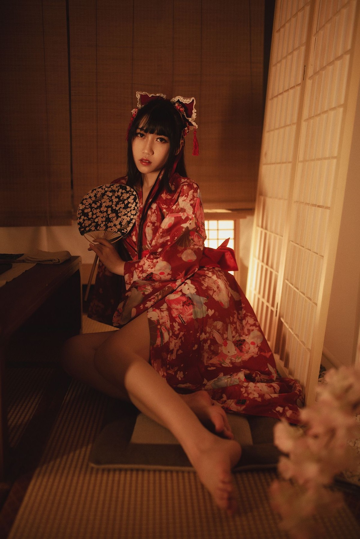 Cosplay-不呆猫-捆绑和服-Set01-07-17