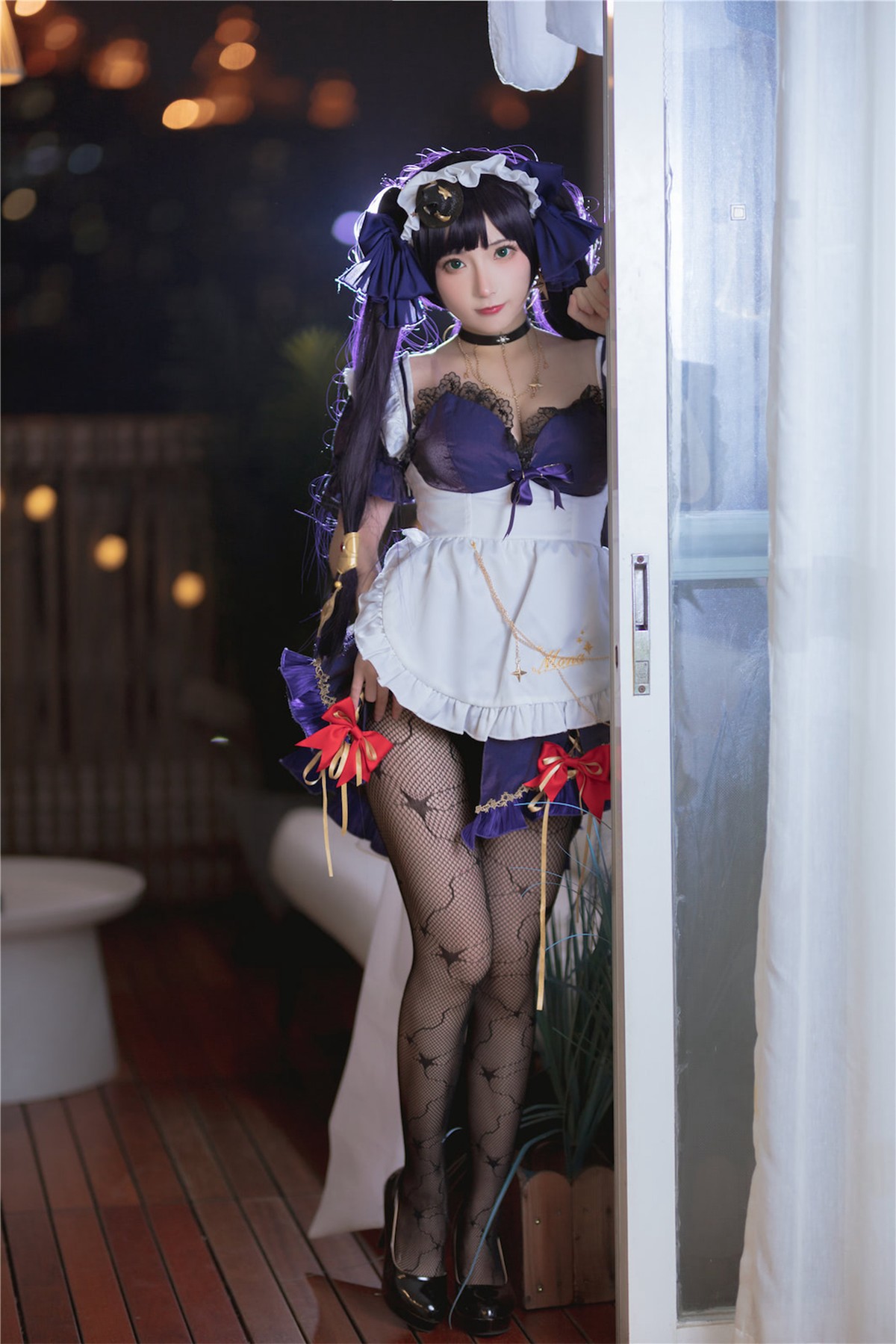 Cosplay-是三不是世-原神莫娜女仆-01-13