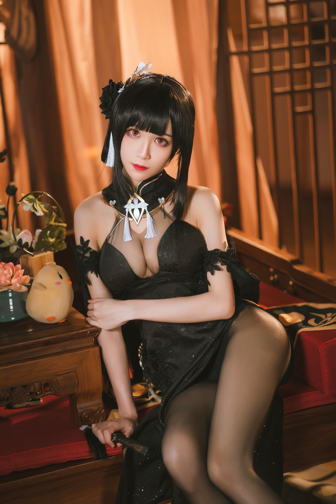 Tomoyo酱-碧蓝航线-镇海旗袍27P-160MB-02-07