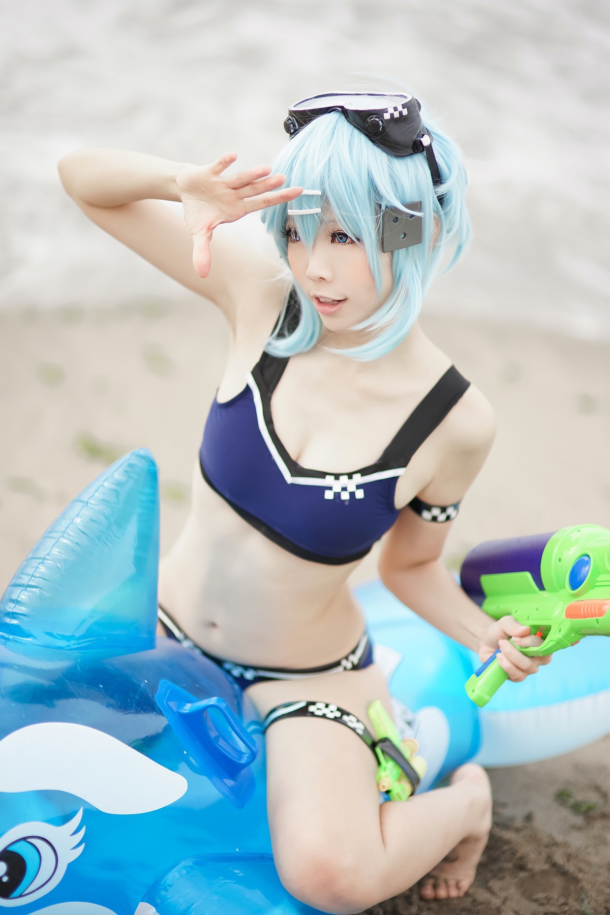 Cosplay-ElyEE子-诗乃海边-12-23