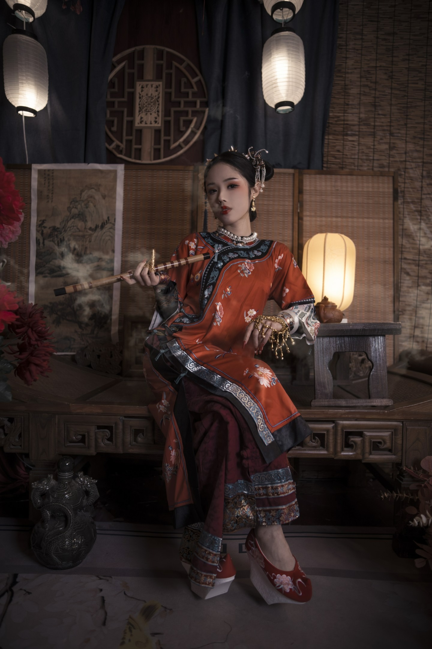 钛合金大粑粑--满清服饰-02-01