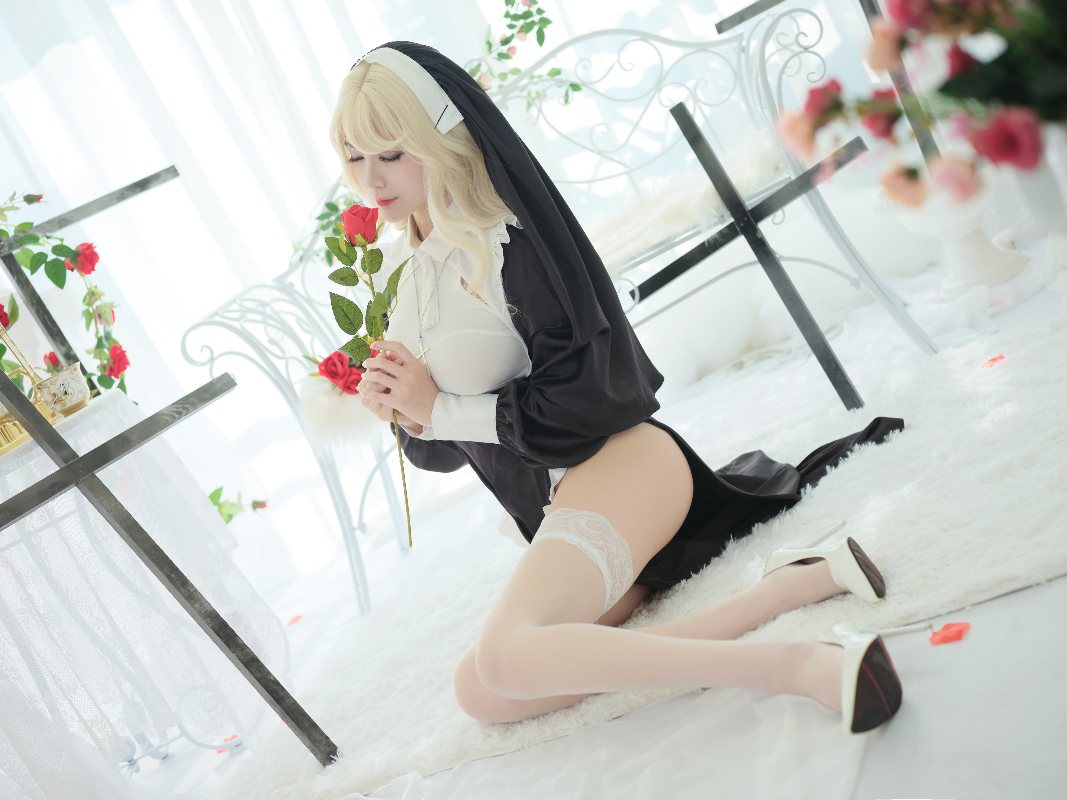 一米八的大梨子-NO013-修女36P-11873MB-07-10