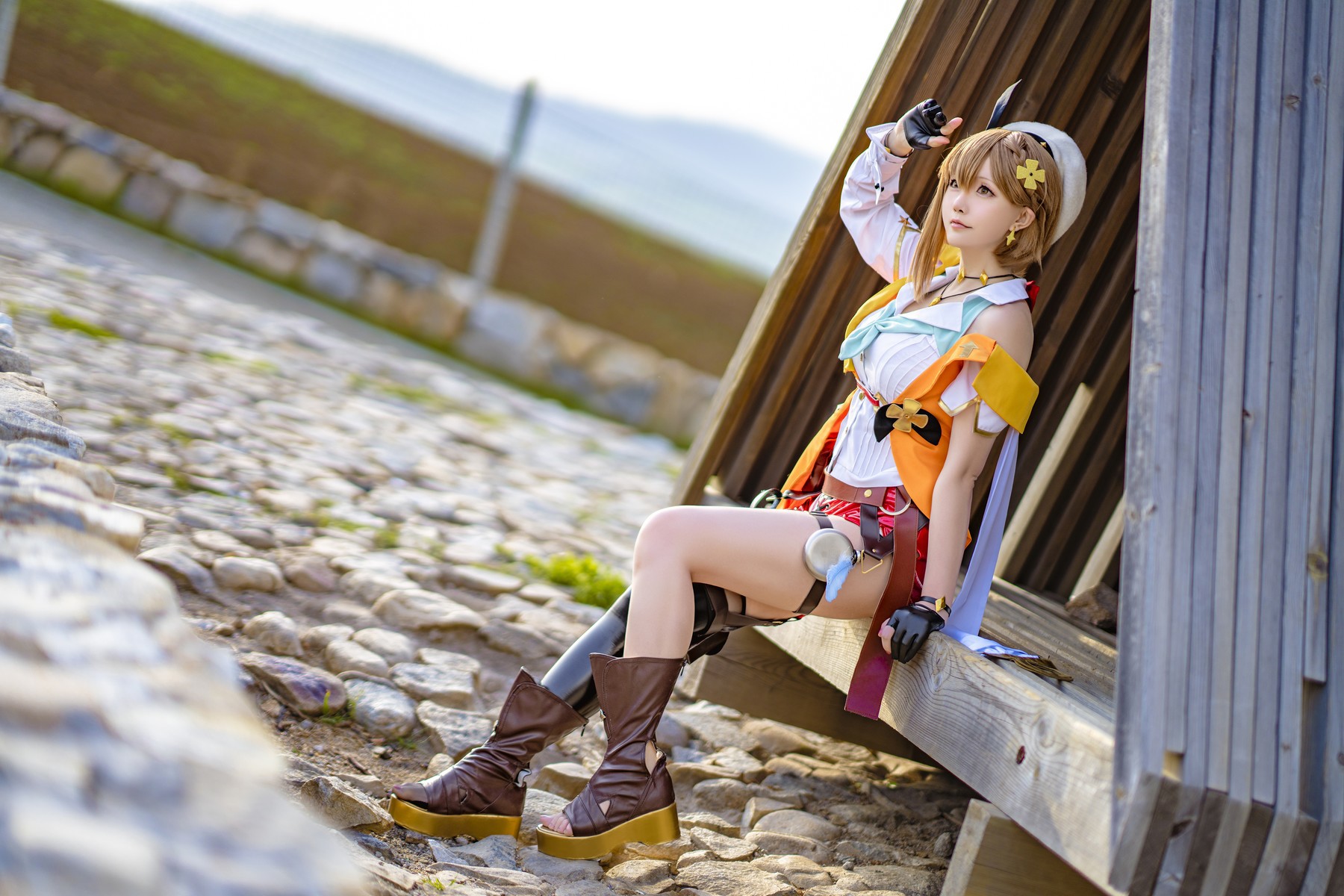 Cosplay-星之迟迟Hoshilily-莱莎的炼金工坊-08-26