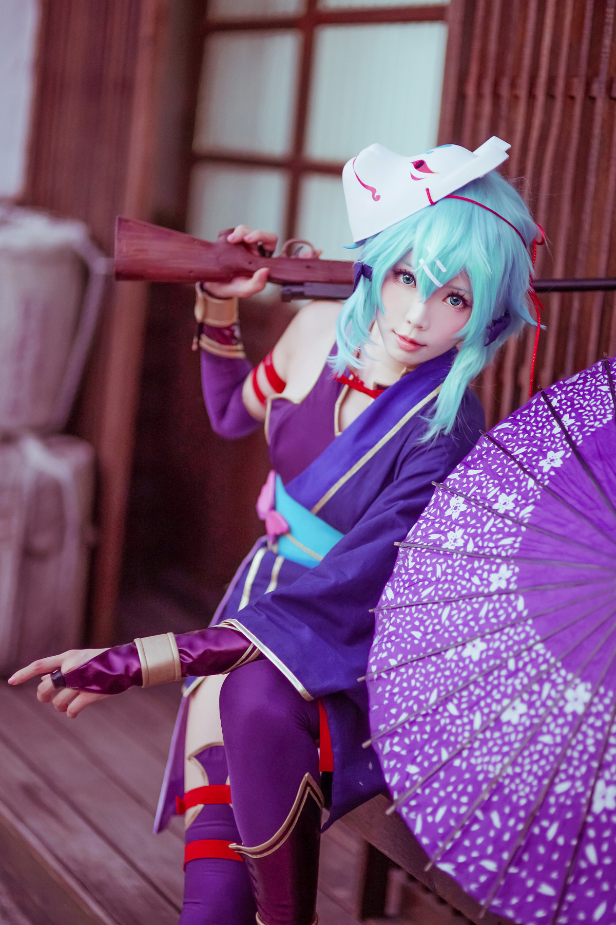 Cosplay-ElyEE子-诗乃猎人-06-26