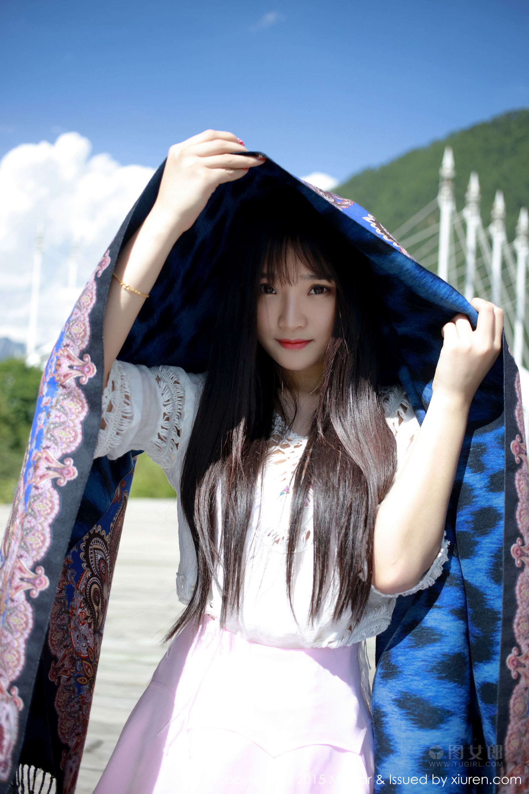 夏瑶baby九寨沟旅拍浴缸诱惑清新外拍-模范学院MFStar-Vol015-04-23