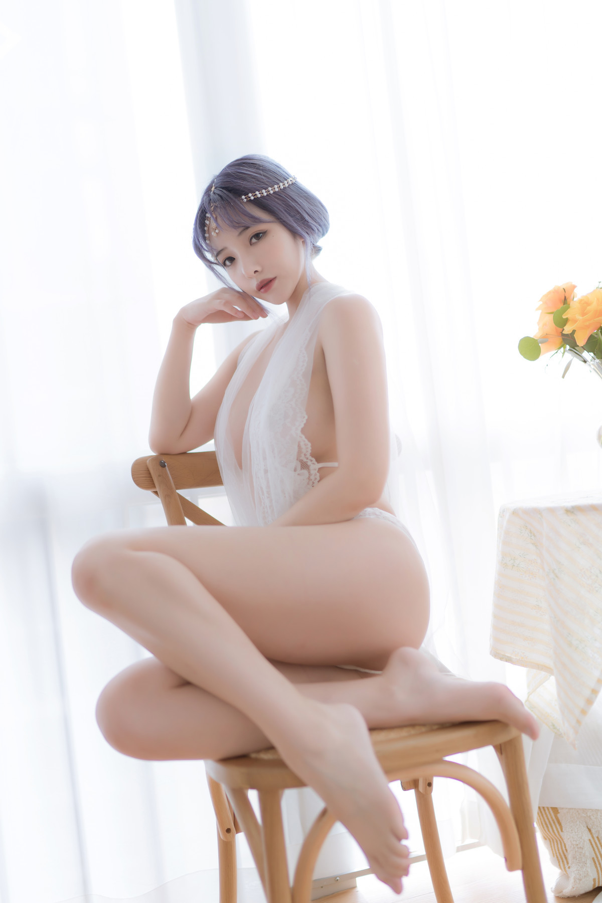 Cosplay-雯妹不讲道理-白色希腊-07-25