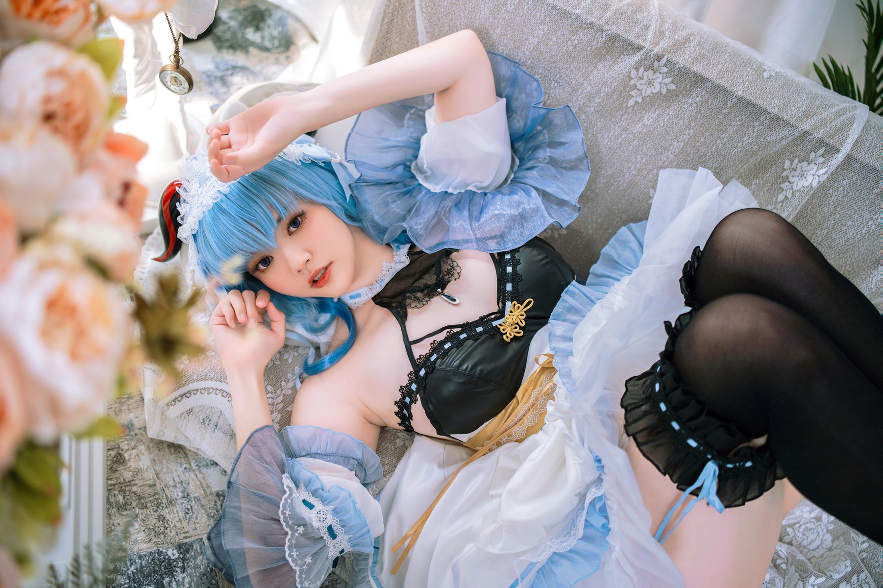 Cosplay-Ying-Tze-甘雨-Ganyu-Maid-12-15