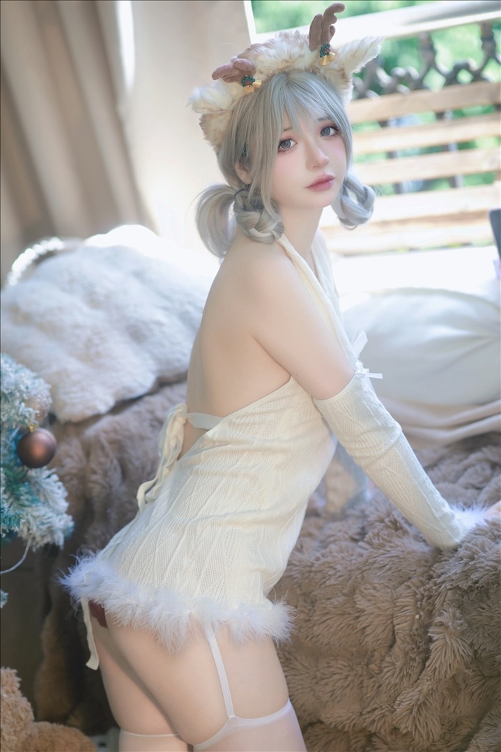 疯猫ss---圣诞特典白色毛衣-98P1V-273MB-20240316e-03-16