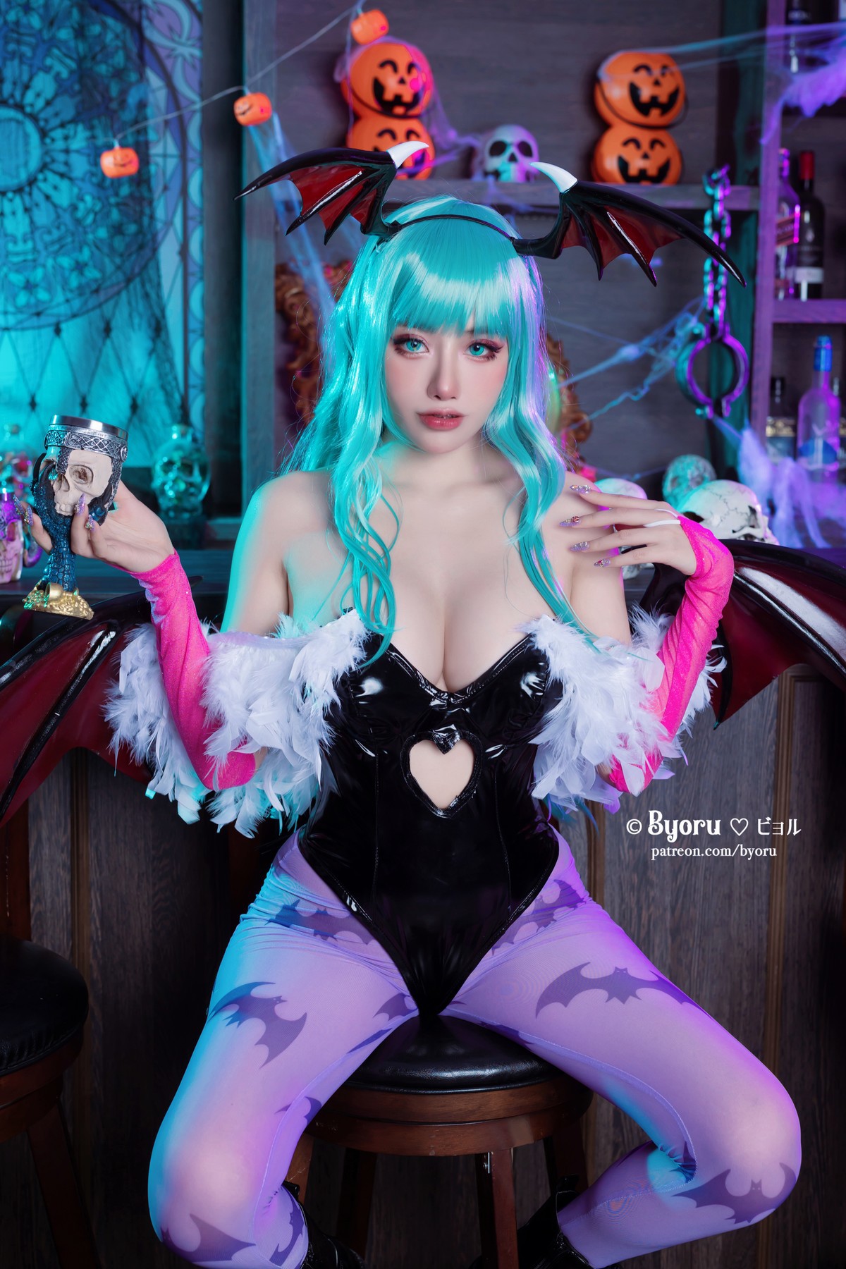 Cosplay-萝莉Byoru-Morrigan-07-20