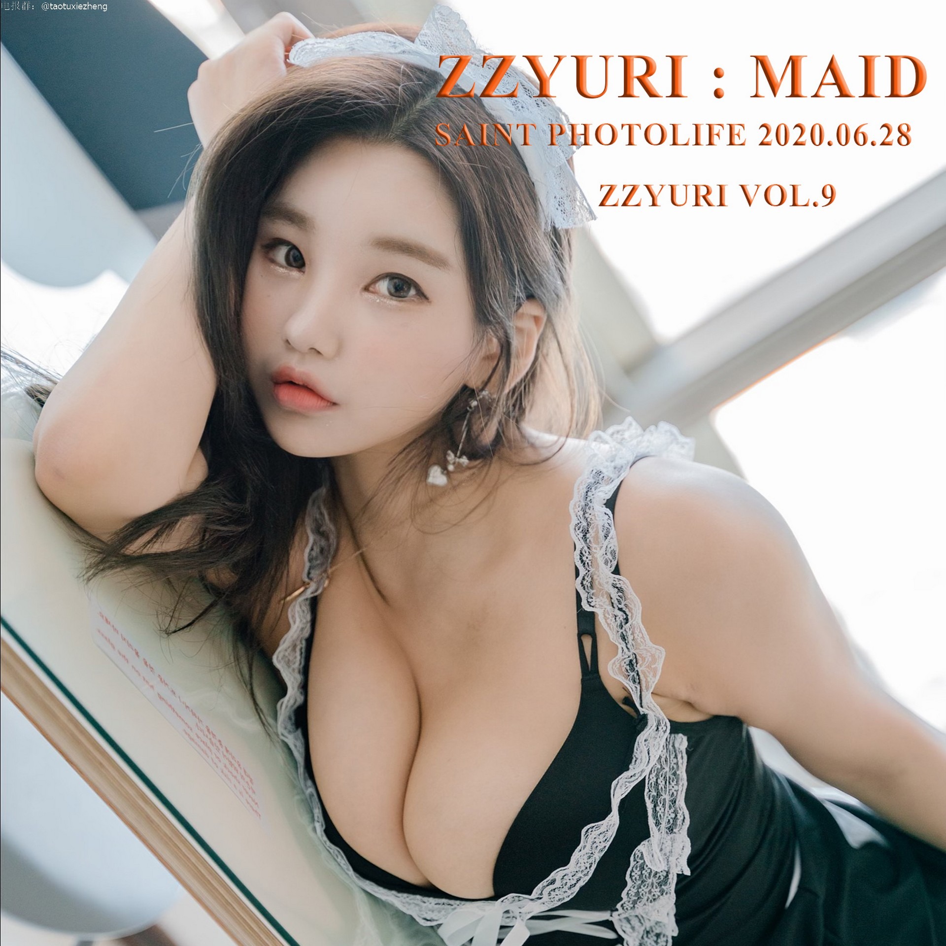 Zzyuri쮸리--NO016-SAINT-Photolife-VOL09-Maid46P-4054M-02-10