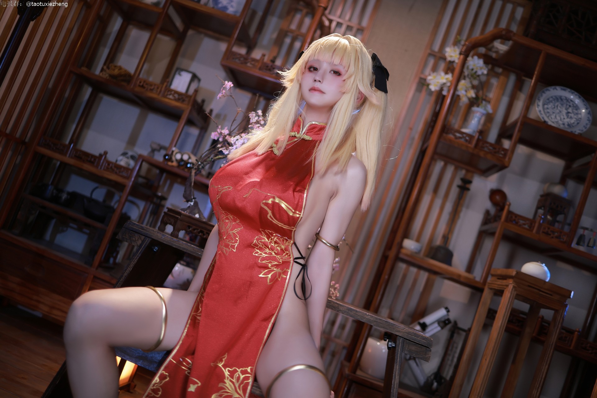 桜满三时-萌姬联合--旗袍83P910MB-05-21