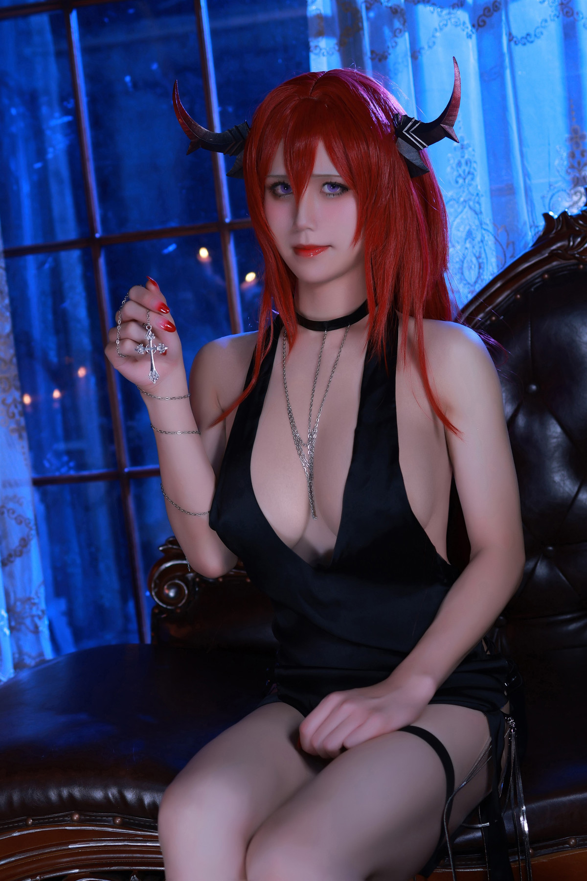 Cosplay-桜满三时-史尔特尔同人礼服-06-24