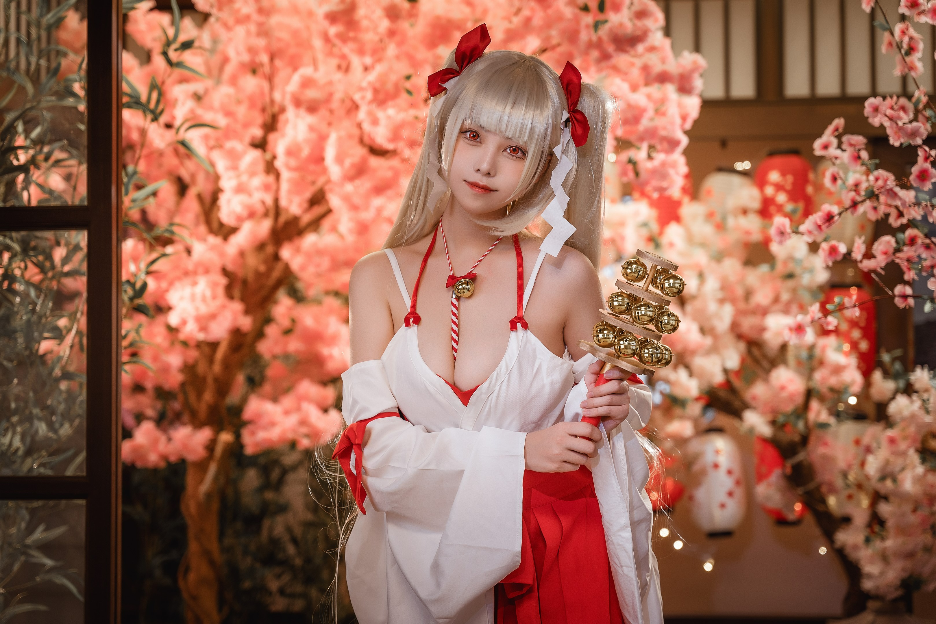 萌系小姐姐蜜汁猫裘--可畏巫女-08-30
