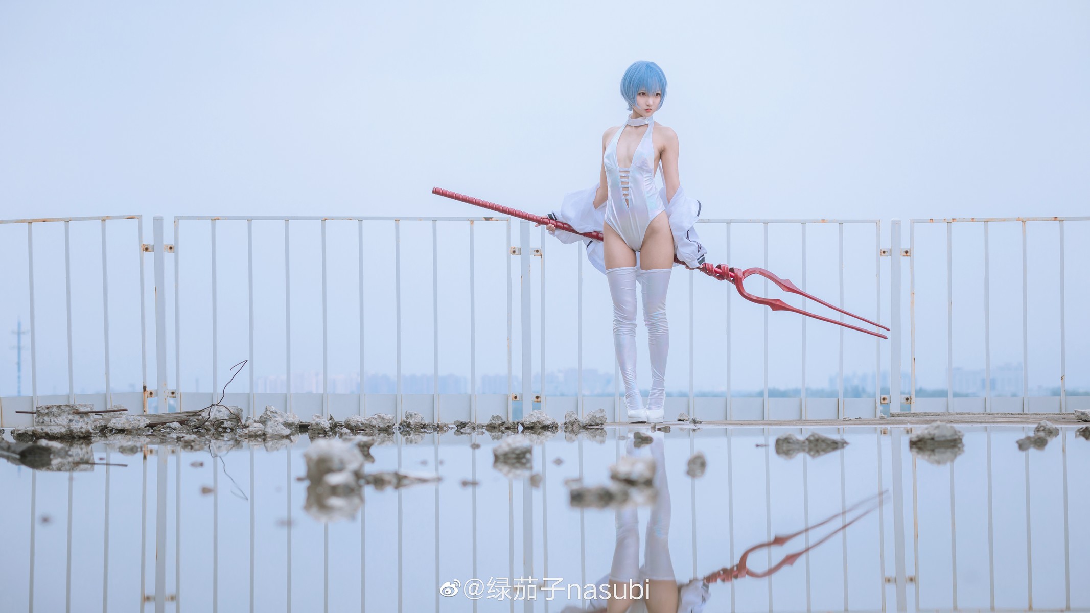 Cosplay-绿茄子nasubi-EVA超话ASS绫波丽-06-04
