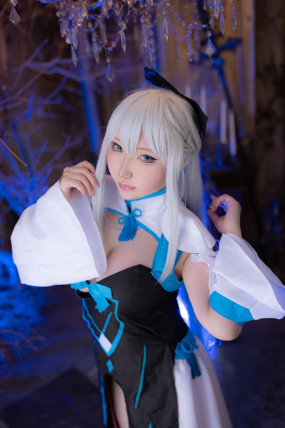 Cosplay-SAKUサク-Morgan-le-Fay-Set02-04-14