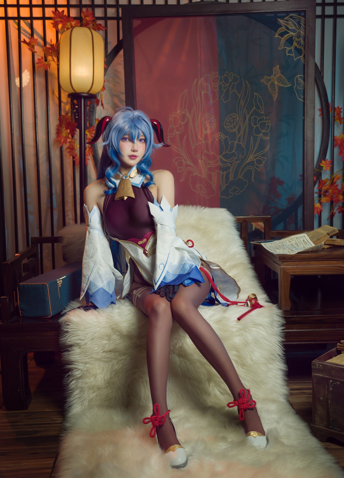 阿包也是兔娘-Cosplay-舰长-原神甘雨-09-11