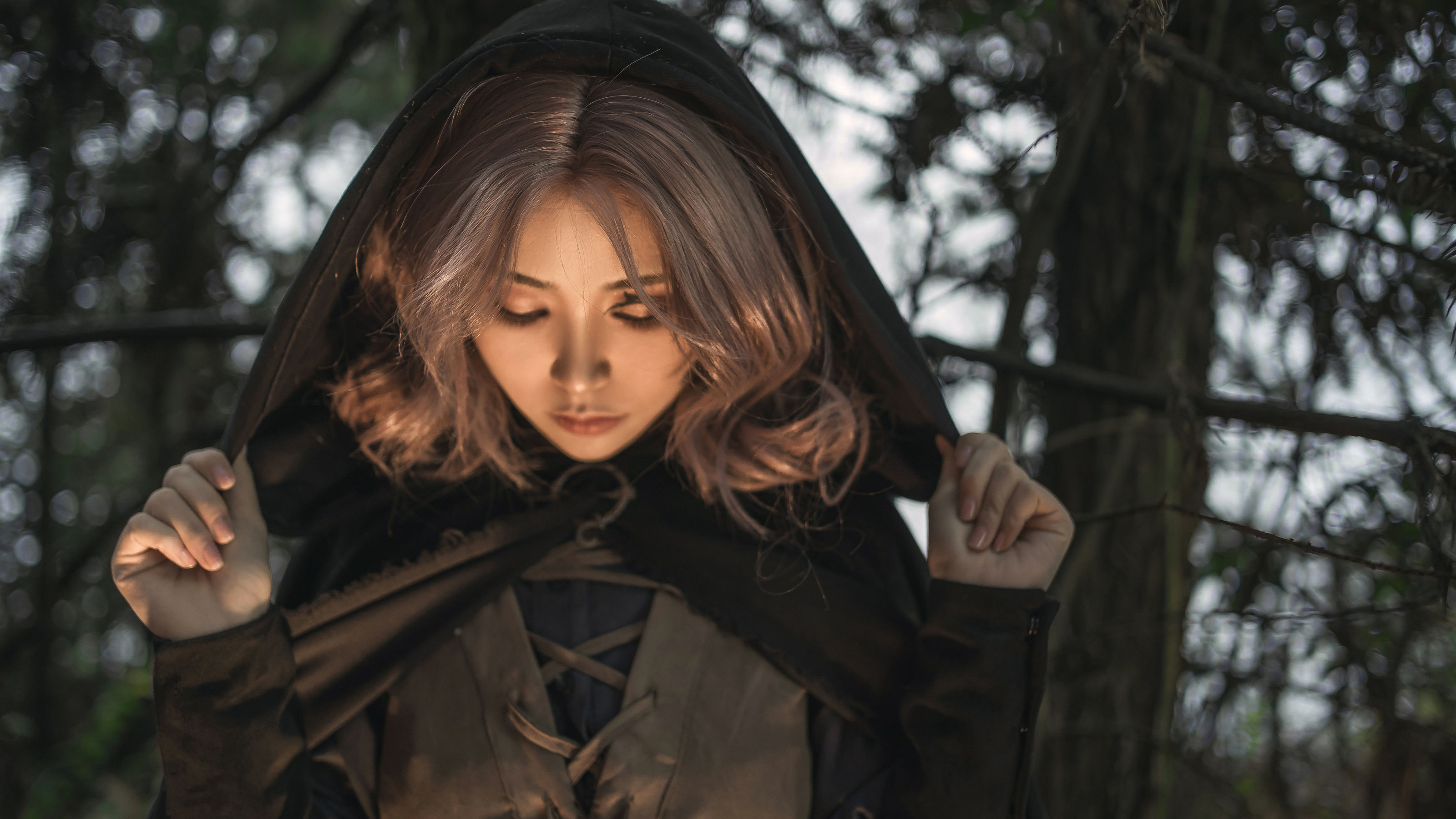 福利COS-爆机少女喵小吉---艾尔登法环-梅琳娜-03-24