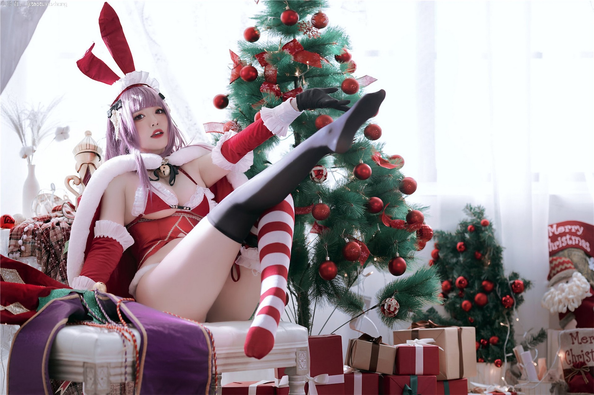 半半子-NO041-兔子圣诞节-Christmas-Bunny-Aike41P-77M-07-19