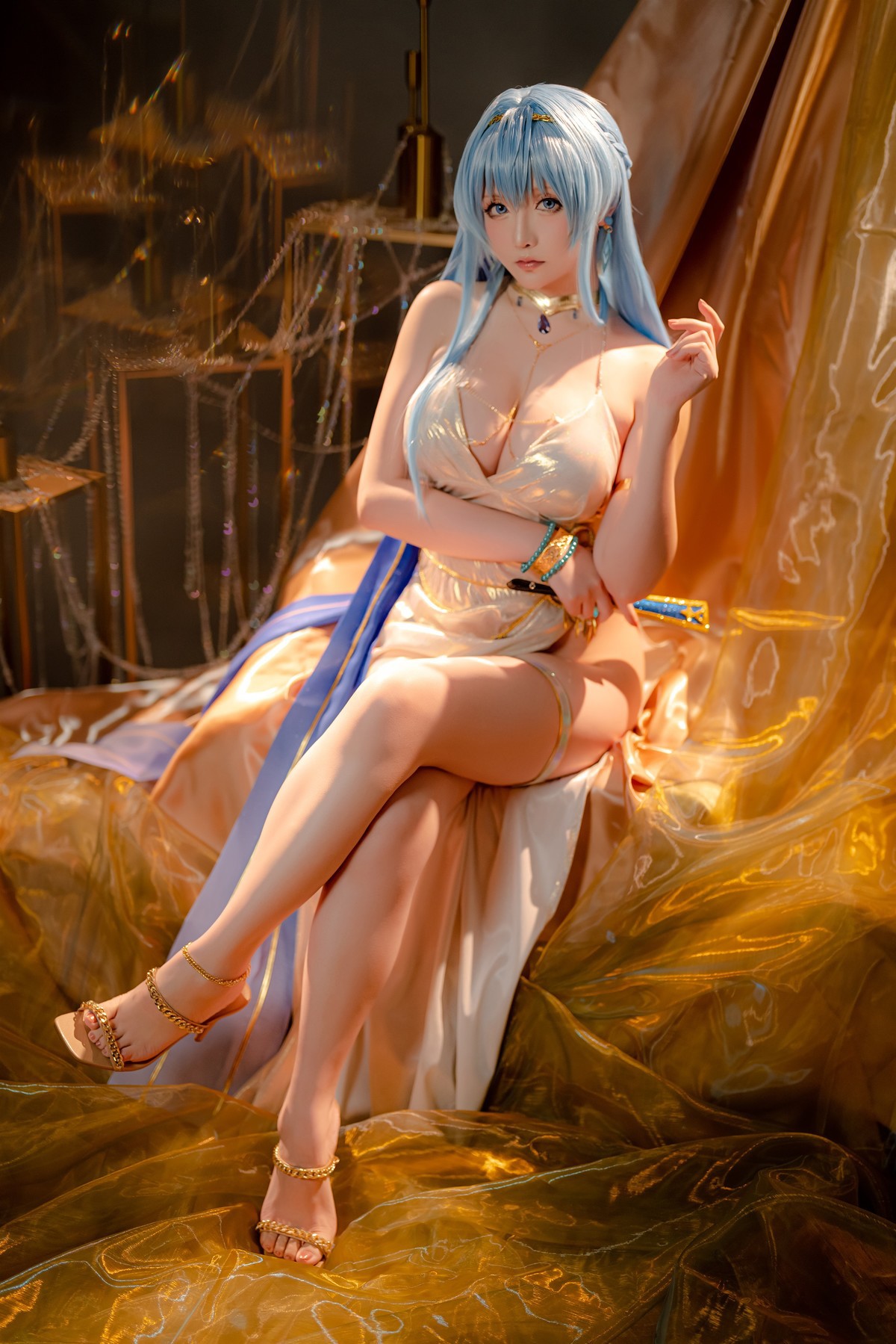 Cosplay-星之迟迟Hoshilily-Nikke-海伦-08-04