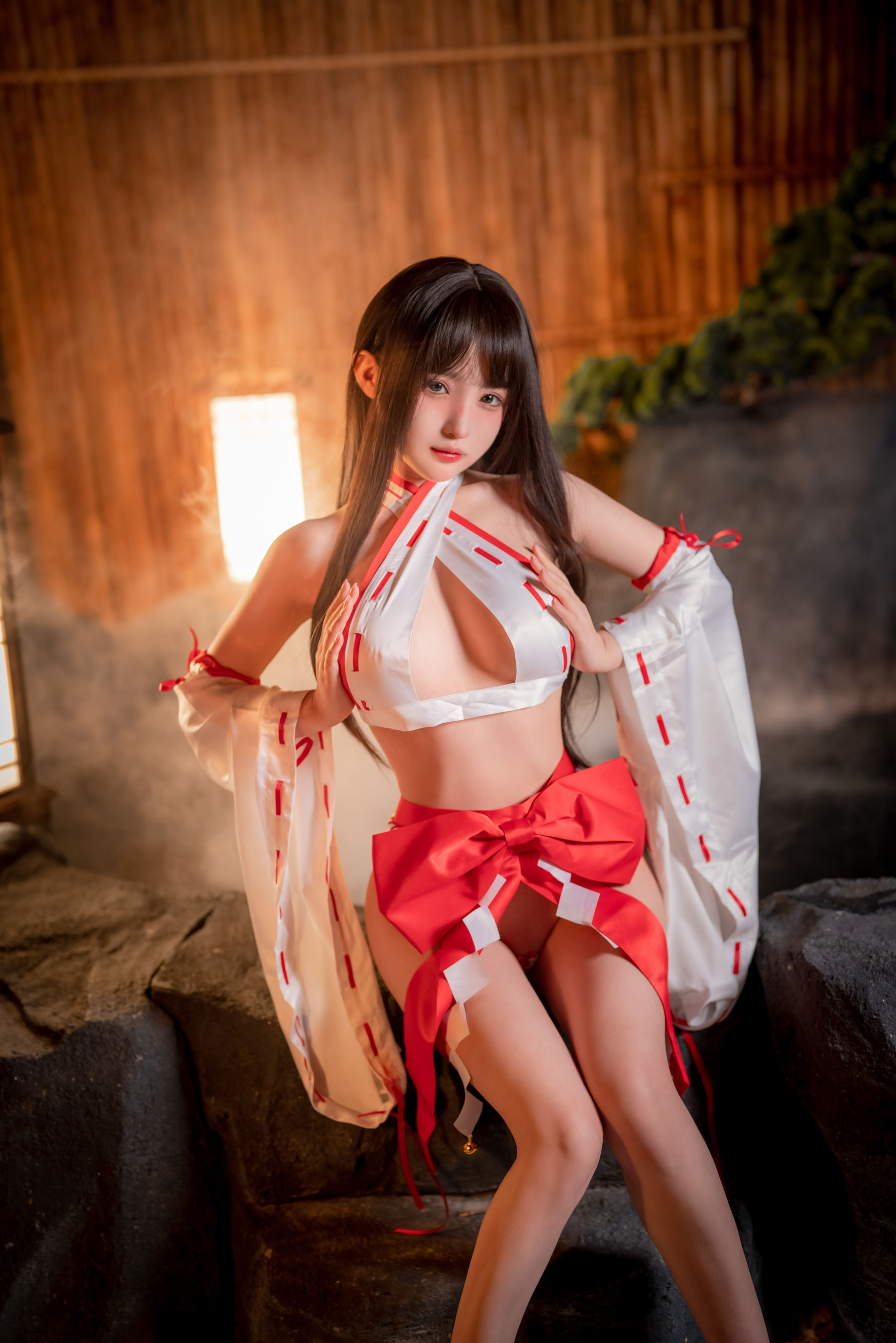 福利COS-桜井宁宁---纯洁巫女-03-23