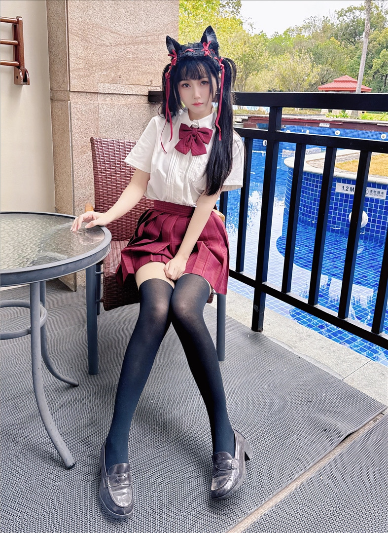 不呆猫---温泉双马尾JK-22P1V-250MB-20240630b-06-30
