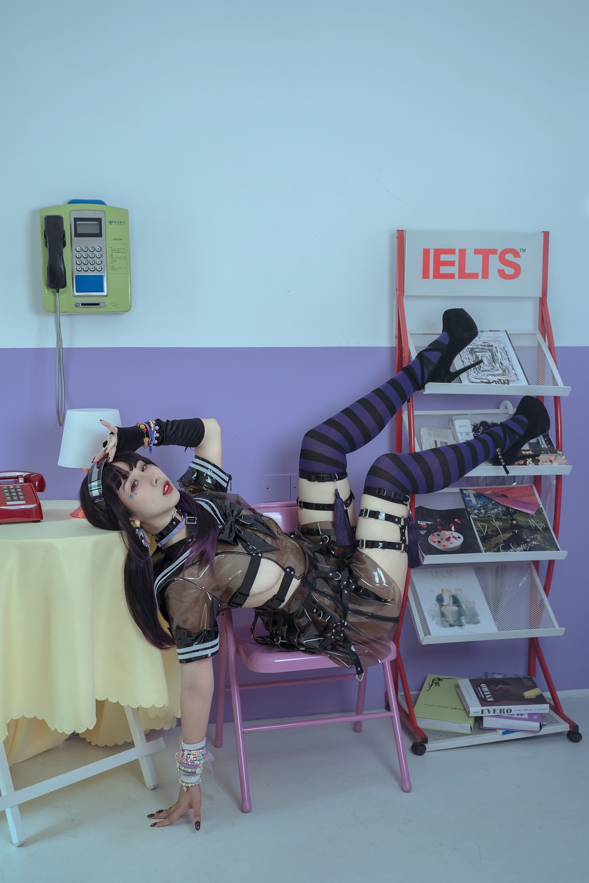 Cosplay-云溪溪-奶桃桃-幻想学院-05-06