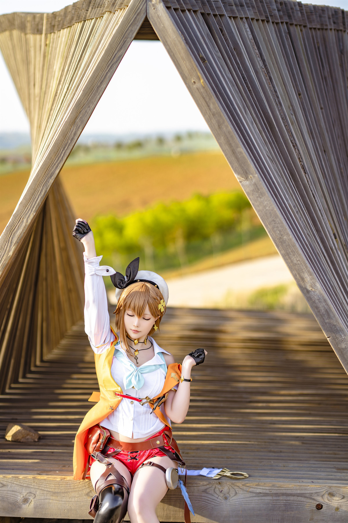 Cosplay-星之迟迟Hoshilily-莱莎的炼金工坊-09-28