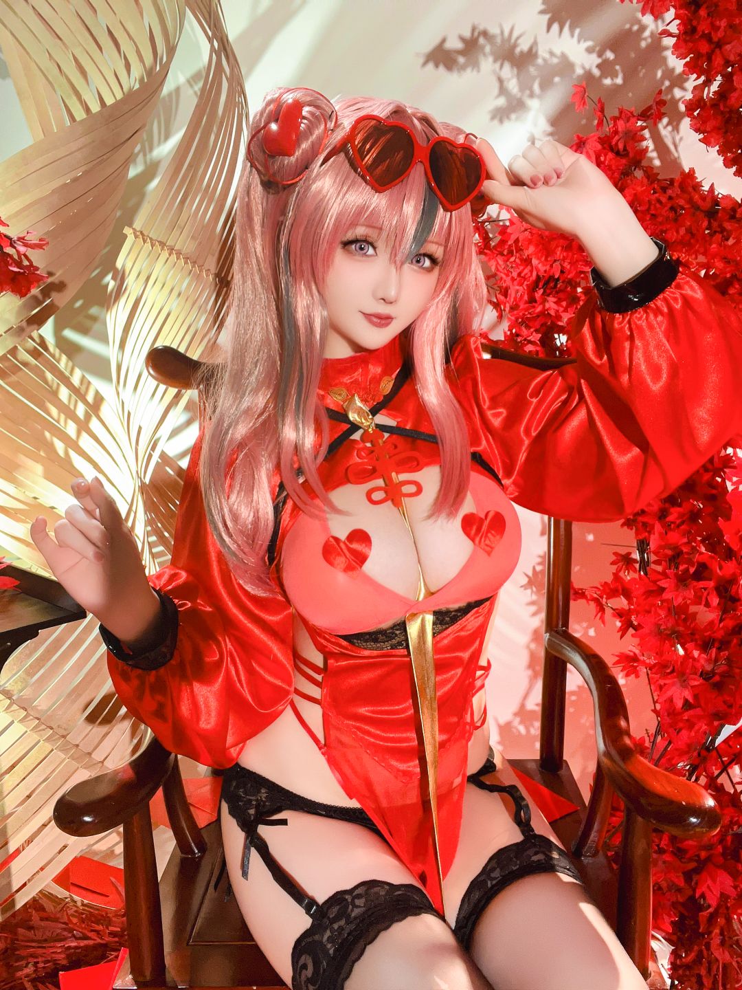 星之迟迟-2024年01月计划C-碧蓝航线-布莱默顿-新年旗袍ver-84P1V-319GB-03-19