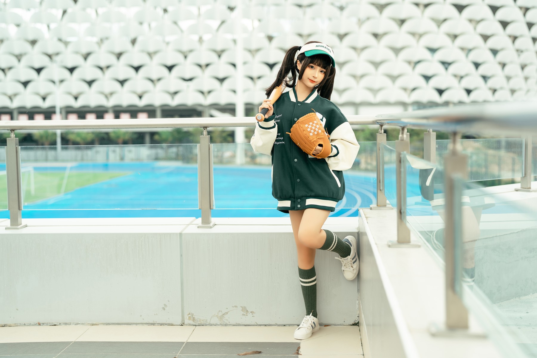 Cosplay-蠢沫沫-Chunmomo-棒球女孩-Baseball-Girl-Vol02-02-26