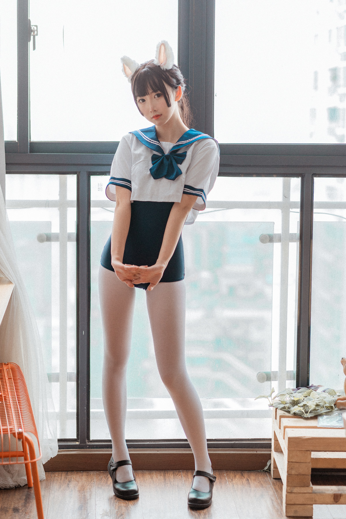 Cosplay-面饼仙儿-水手服-死库水-05-02