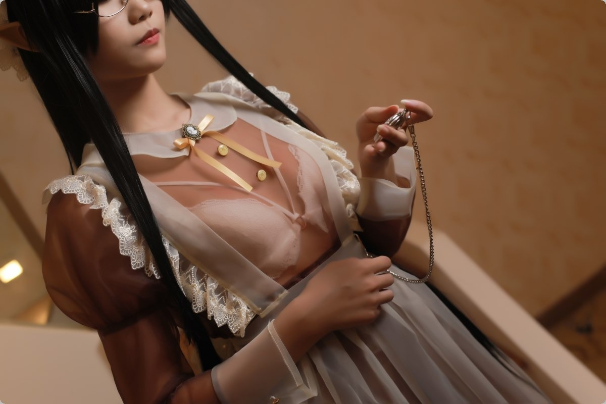 Cos曉美媽---透明女仆38P-11-16