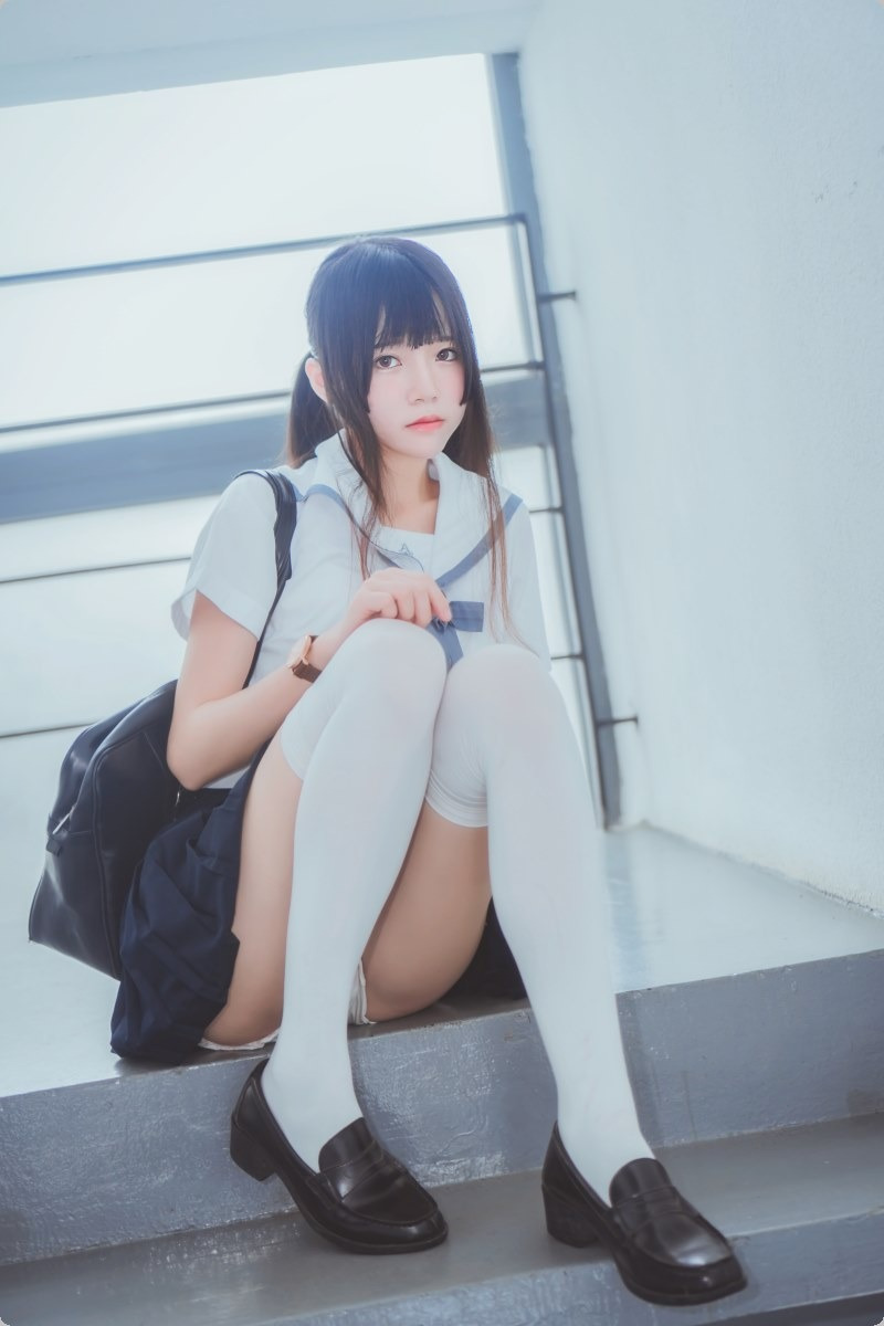 Cos桜桃喵---蓝白水手服-39P-11-13