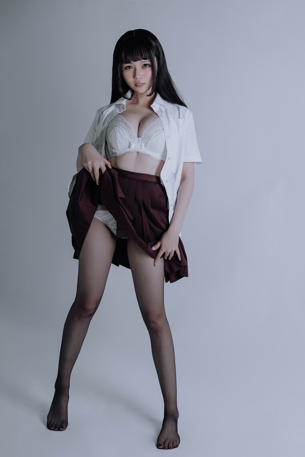 Cosplay-七月喵子-黑丝jk-05-11