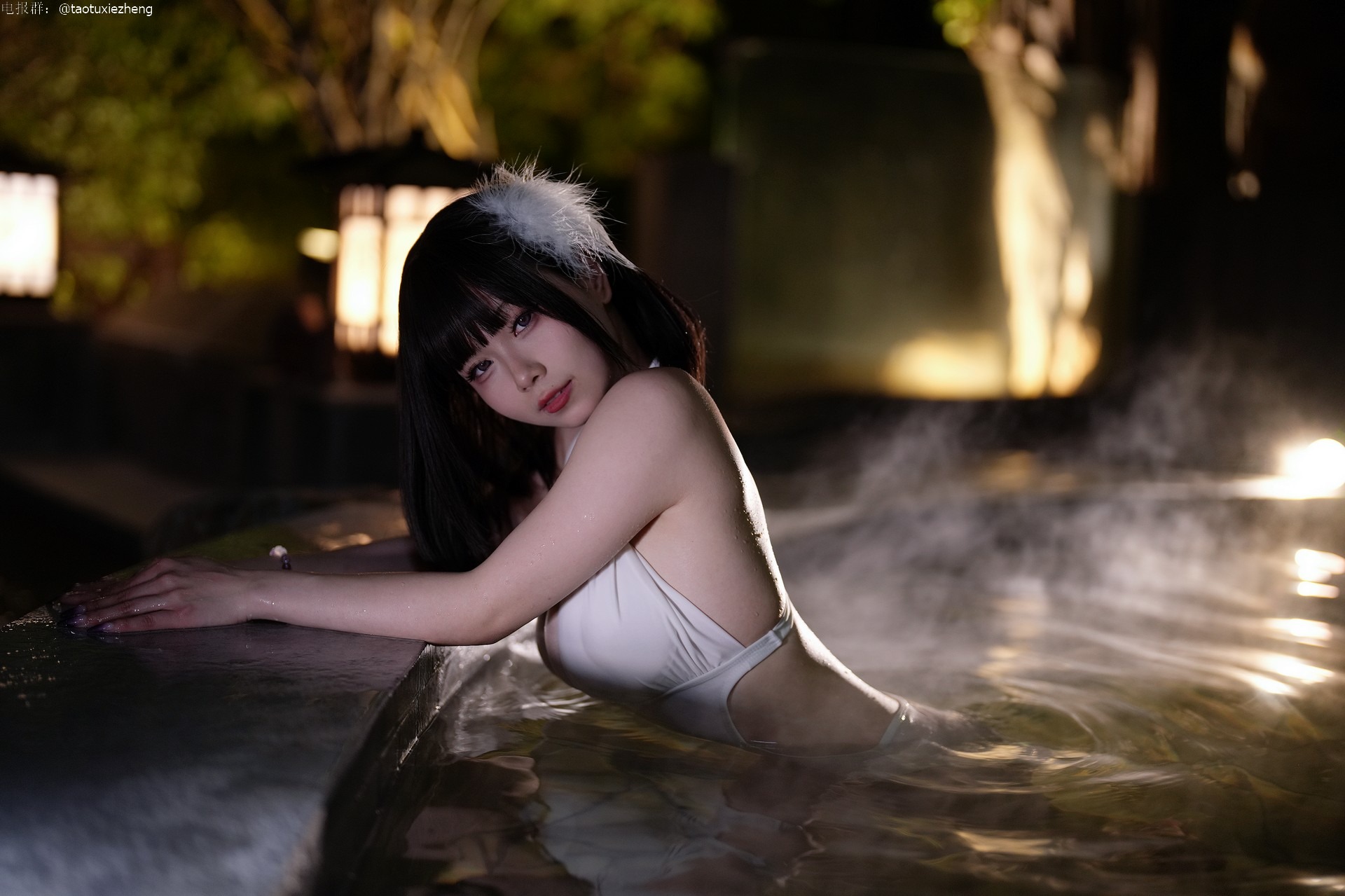 末夜787-白色泳装-05-31