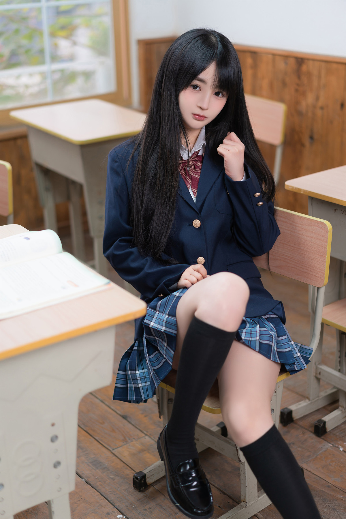 Cosplay-桜井宁宁-放课后JK-Set02-06-02