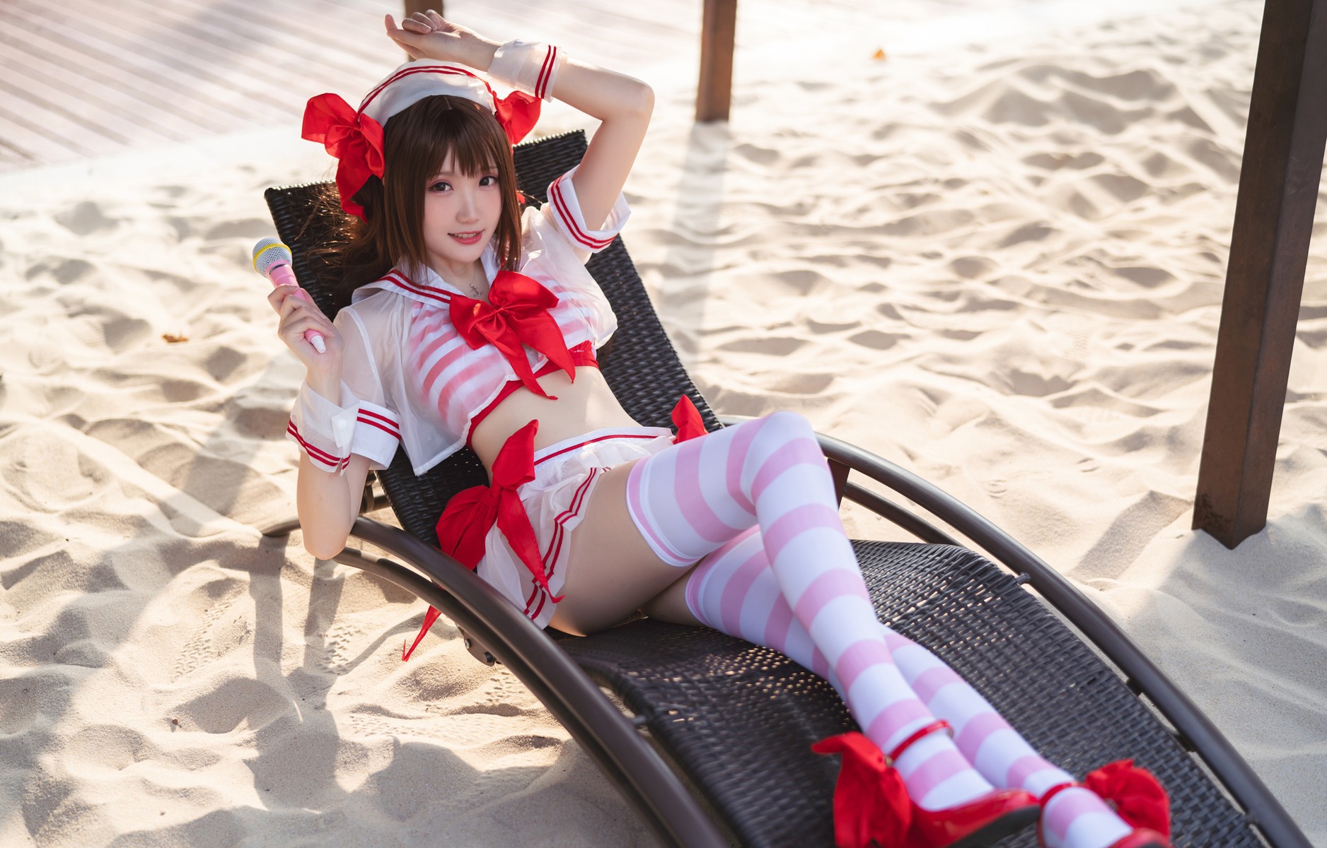 Cosplay-瓜希酱-岛村卯月-泳衣-02-21
