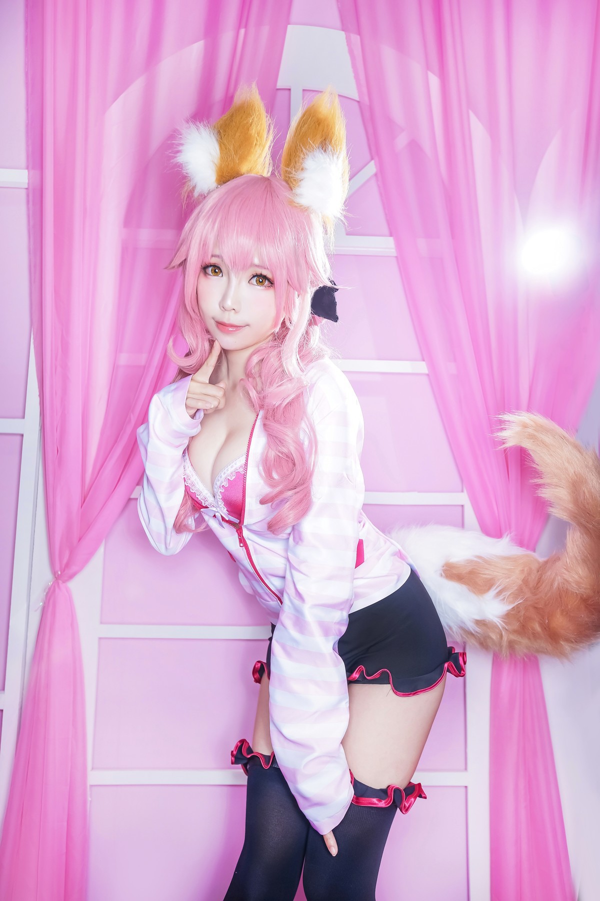Cosplay-ElyEE子-玉藻前私房少女-04-06