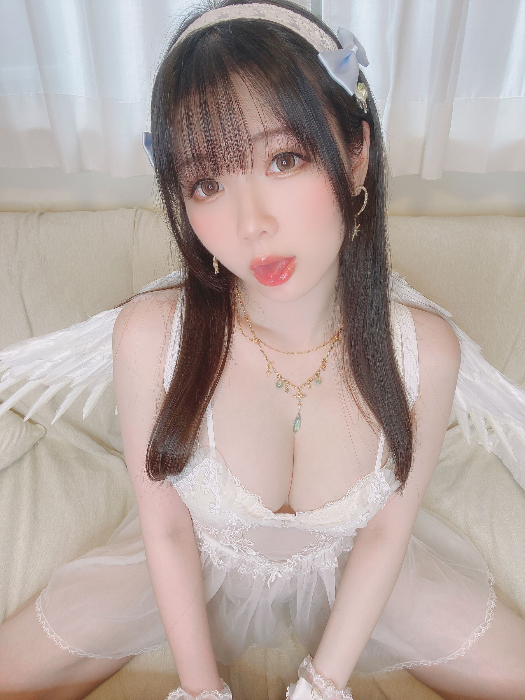 福利COS-微博妹纸霜月shimo---天使-03-31