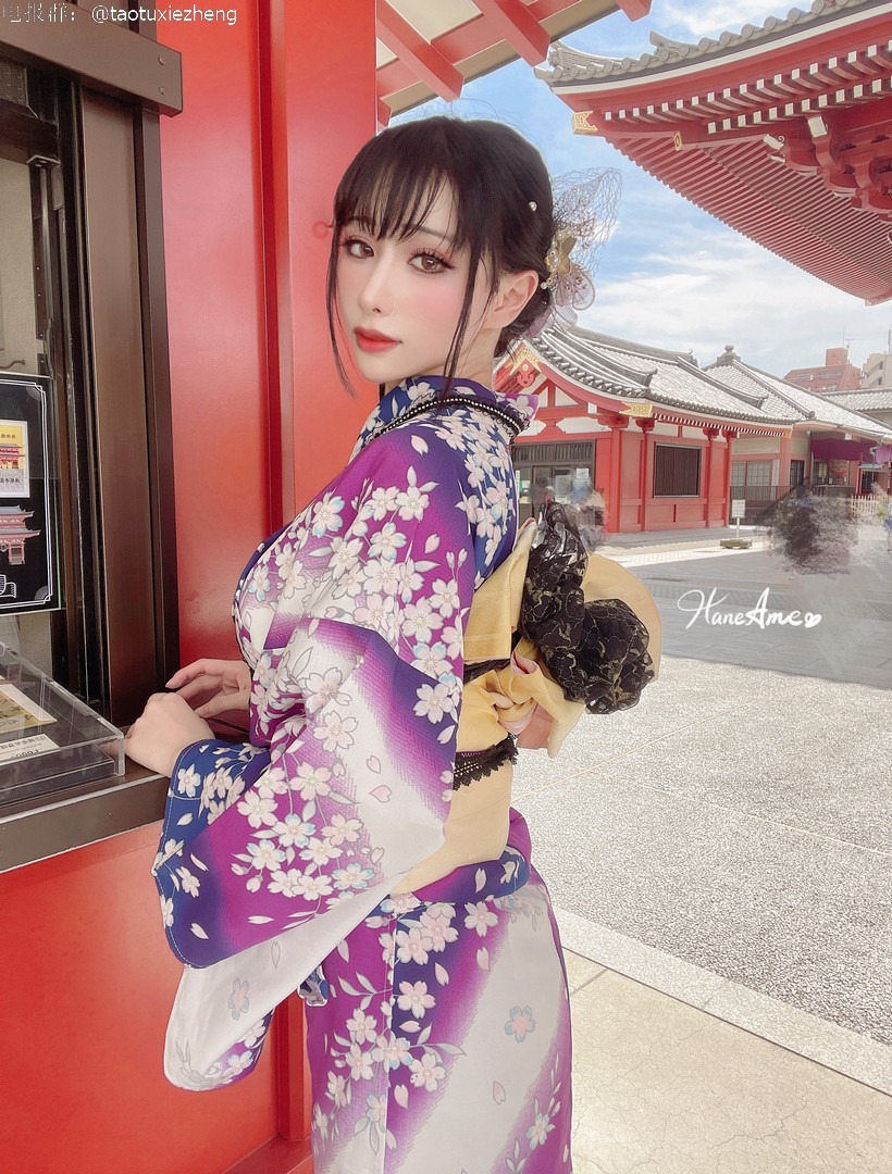 雨波-HaneAme-Vol322-紫罗兰---夏日浴衣110P-161GB-05-24