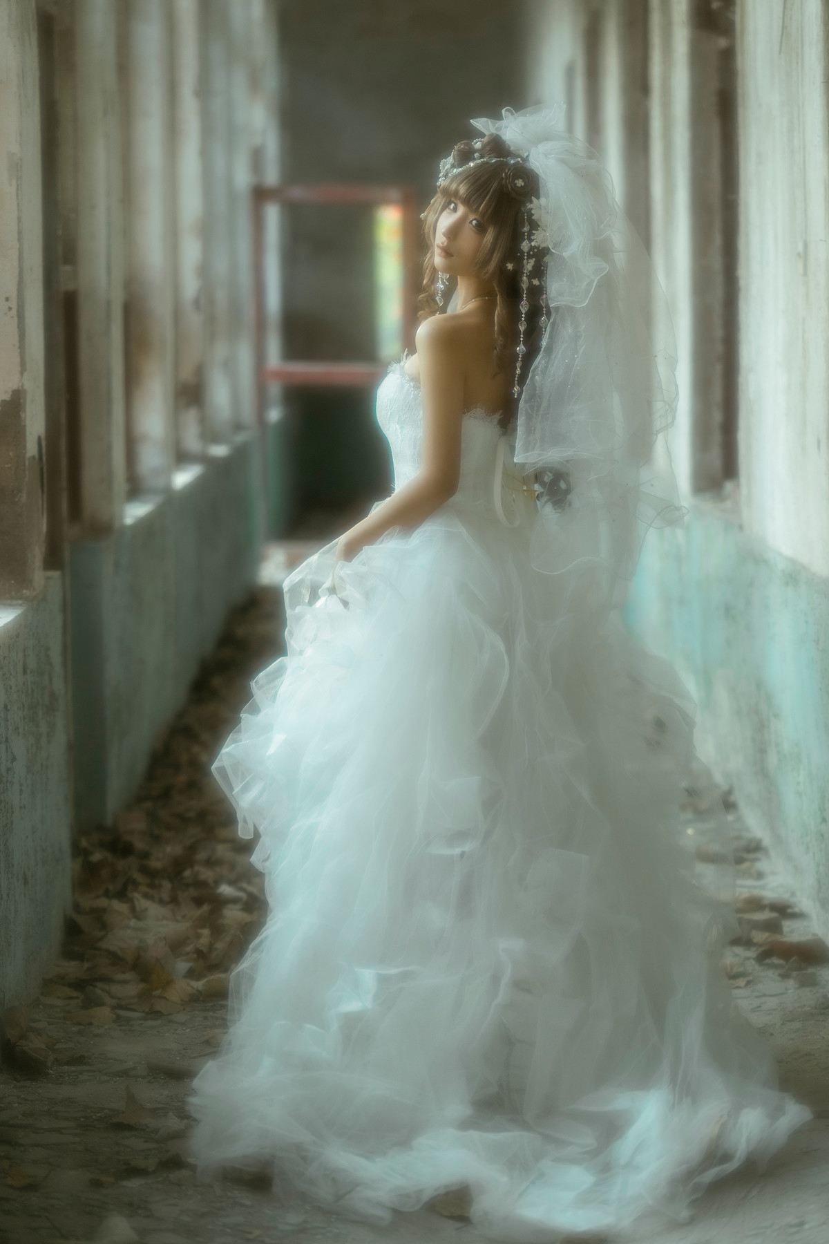 Cosplay-蠢沫沫Chunmomo-婚纱-Wedding-Dress-07-18
