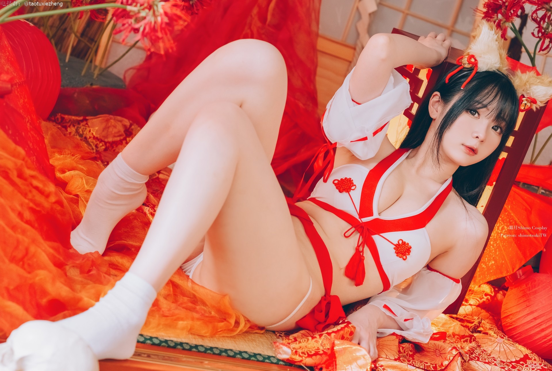 霜月shimo--NO092-Fox-Miko14P-2647M-07-22