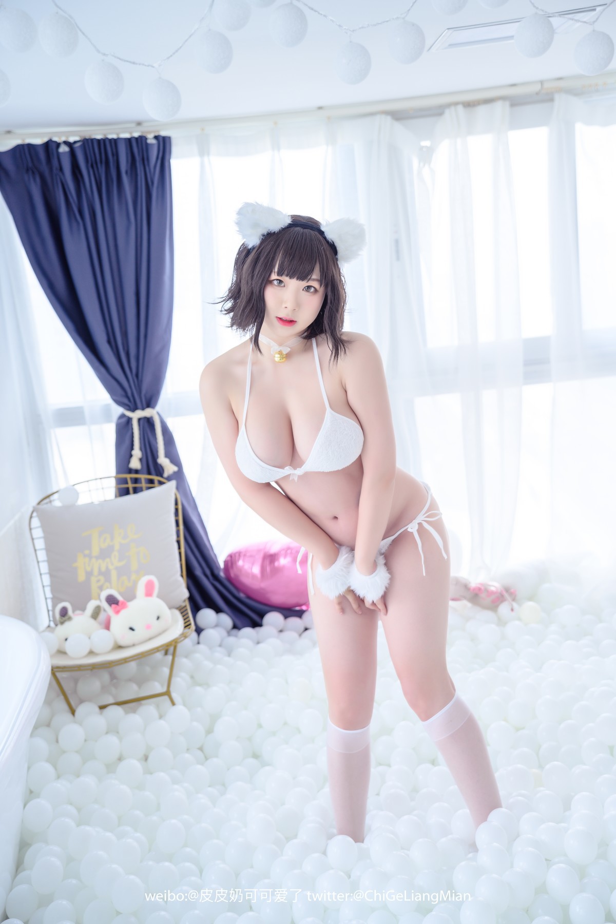 Cosplay-皮皮奶可可爱了啦-白猫-03-18