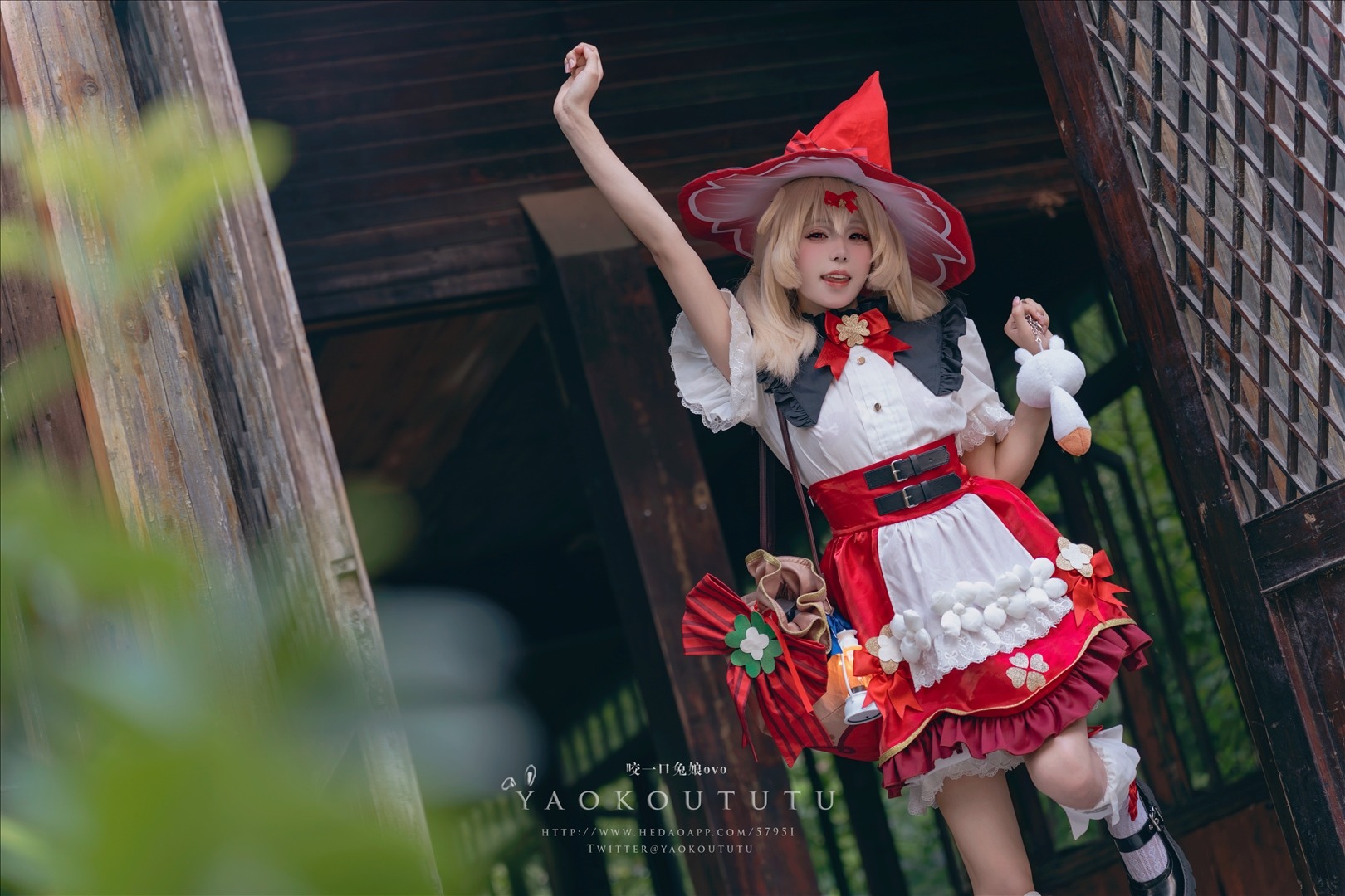 咬一口兔娘--琪花星烛可莉可莉炸鱼舞-66P1V-138G-20231031m-11-01
