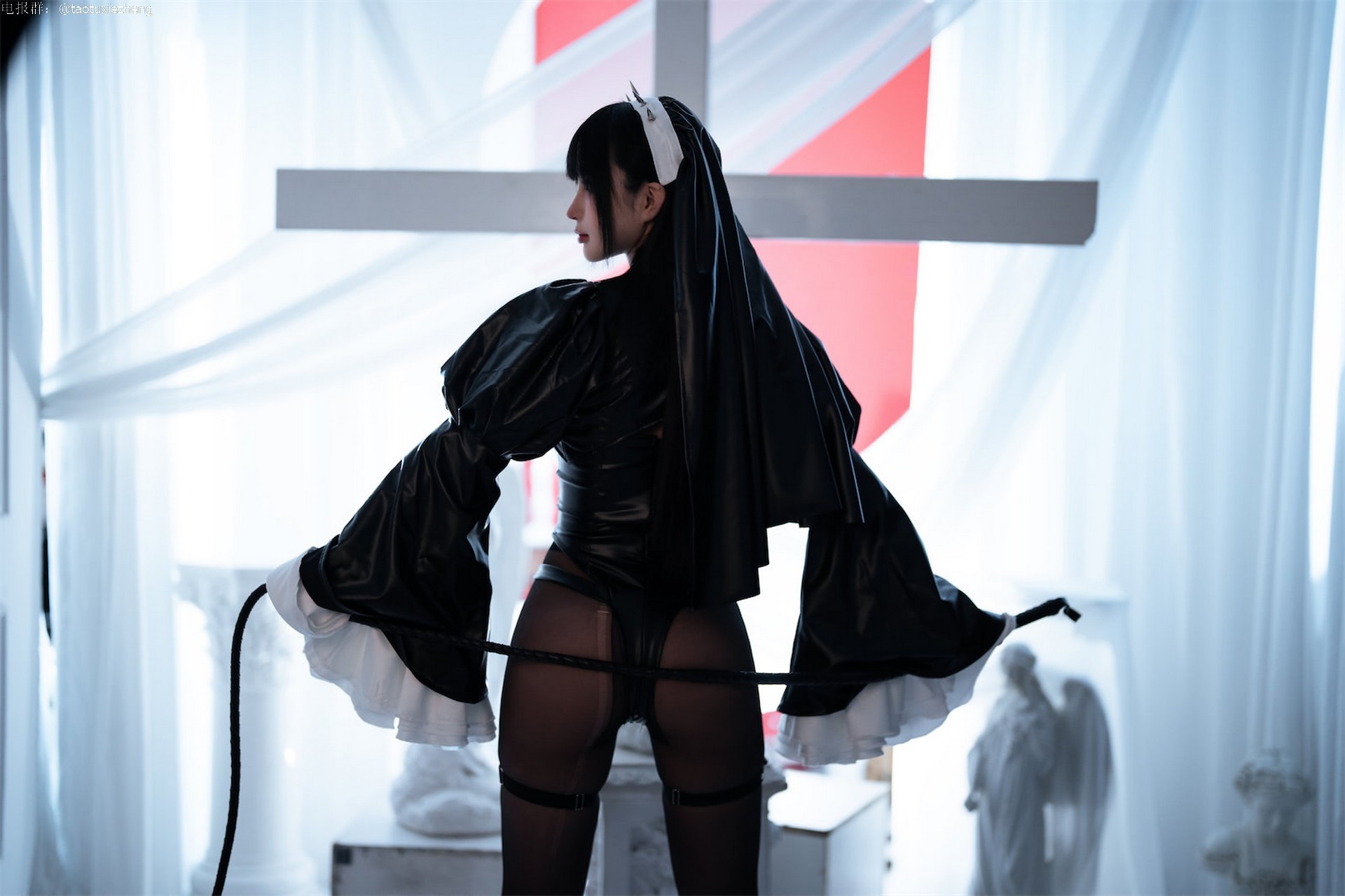桜井宁宁--NO082-皮衣修女-60P-460MB-06-09