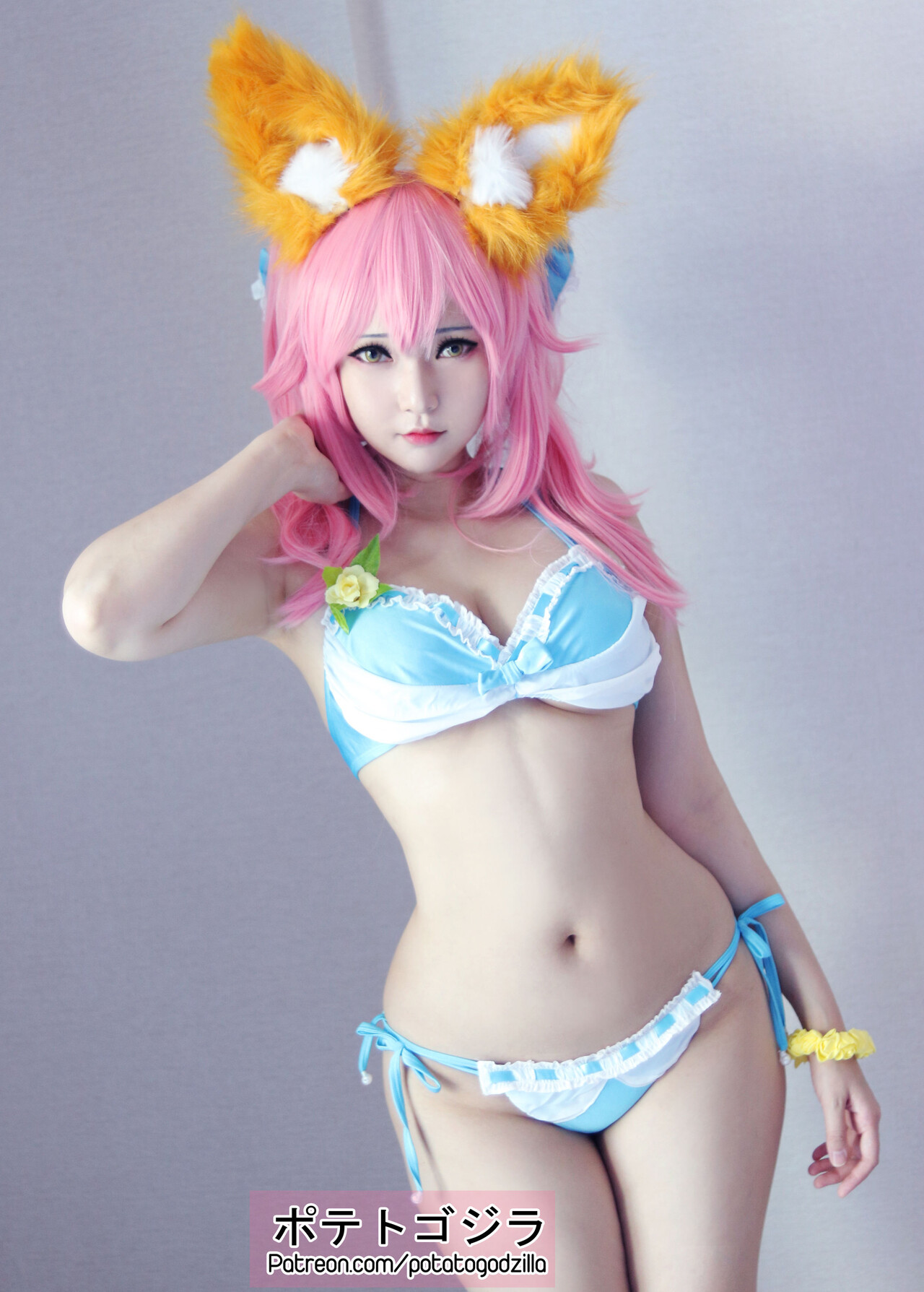 Potato-Godzilla-ポテトゴジラ-Tamamo-Bikini-04-03