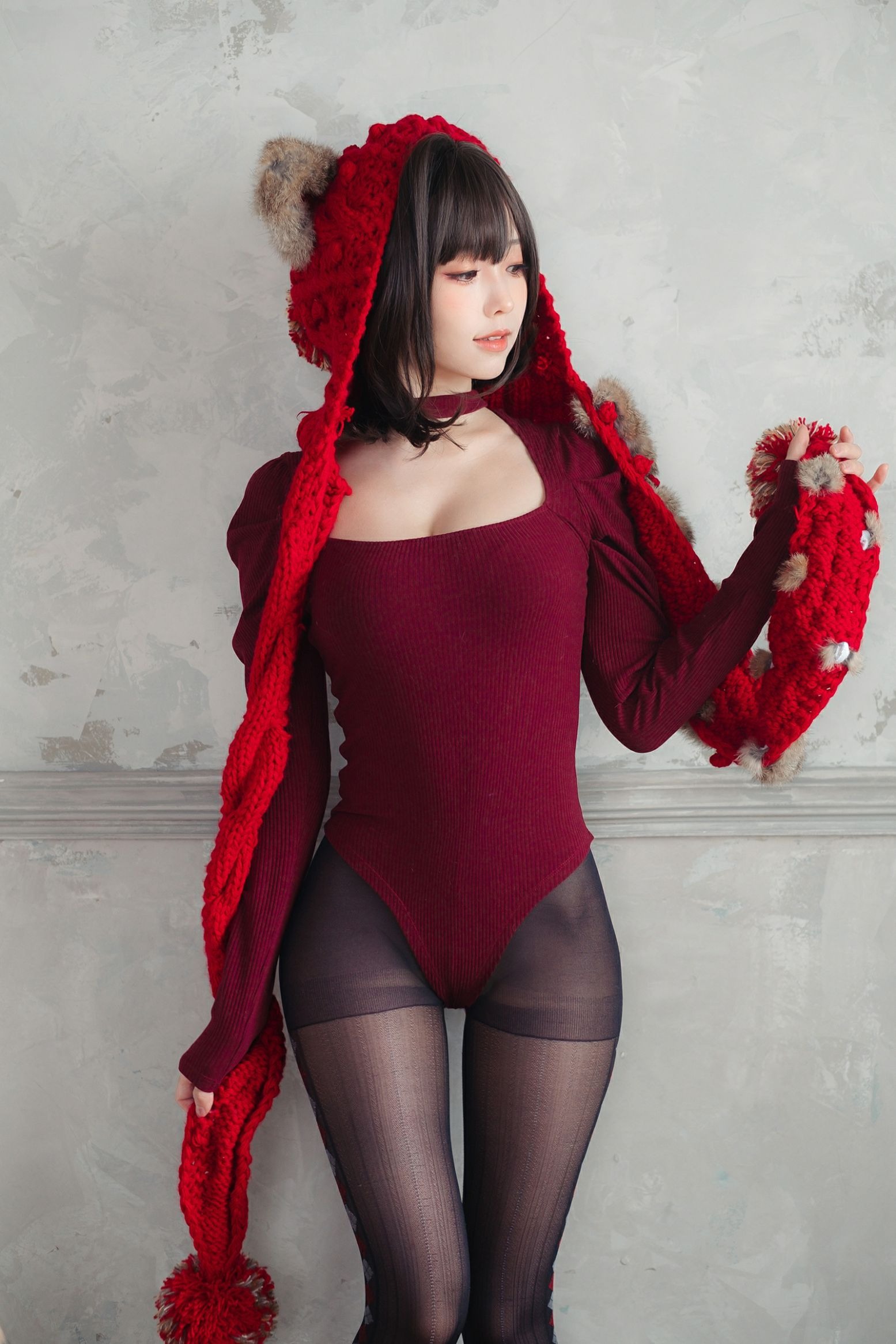 ElyEE子---红色-KNITTING-05-16