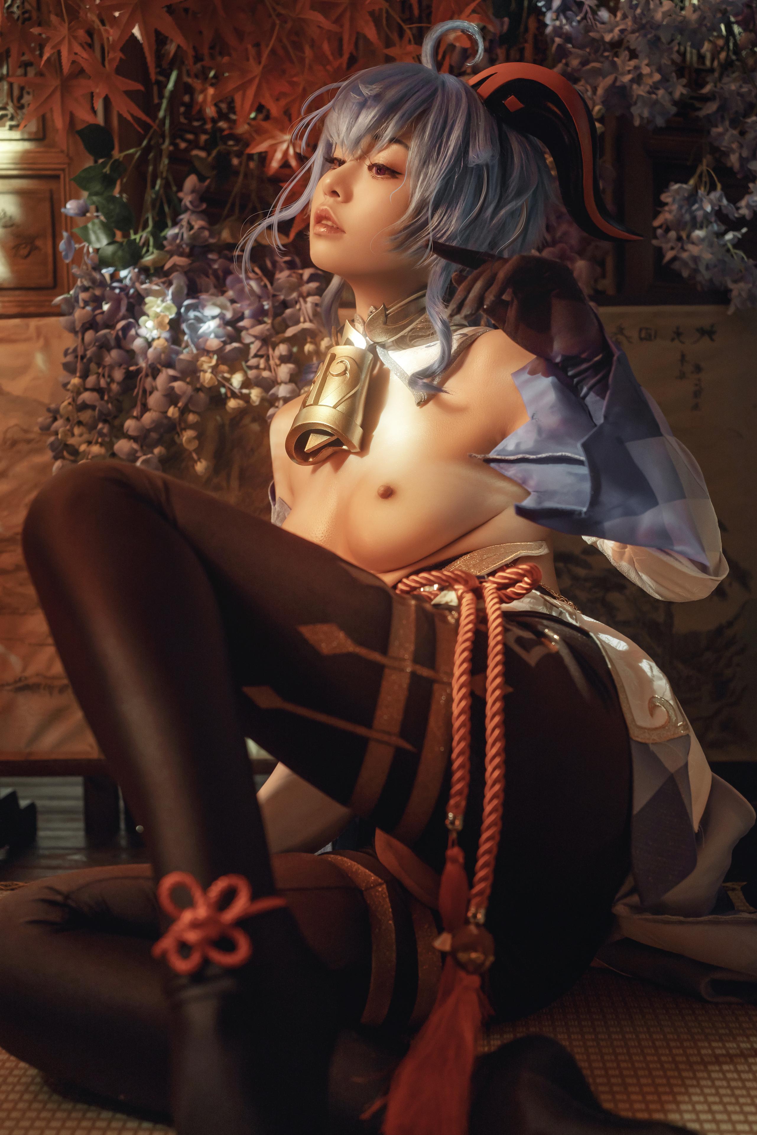 025-爆机少女喵小吉-原神-甘雨-61P-1V-185-GB-05-01